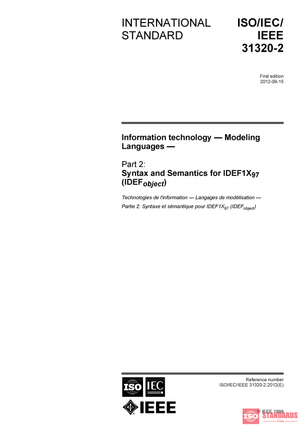 ISO/IEC/IEEE 31320-2:2012 PDF