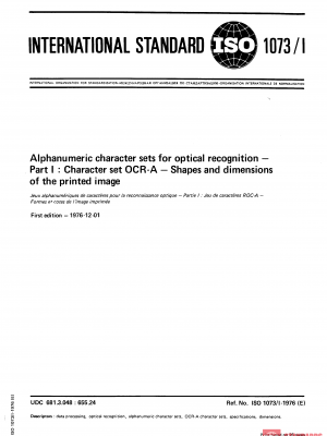ISO 1073-1:1976 PDF