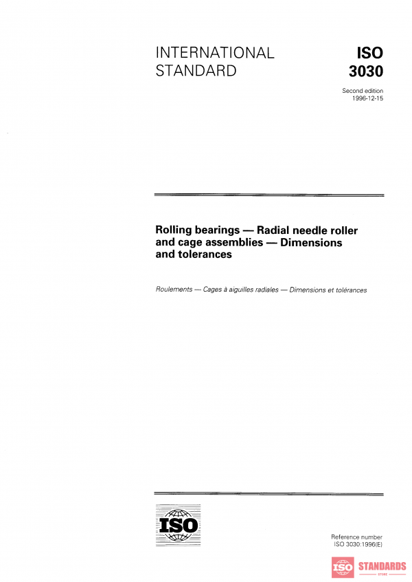ISO 3030:1996 PDF