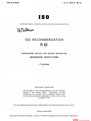 ISO/R 42:1975 PDF