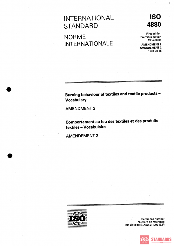 ISO 4880:1984/Amd 2:1993 PDF