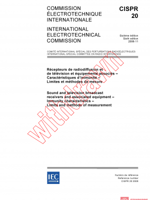 CISPR 20:2006 PDF