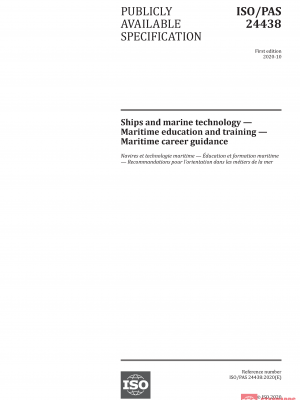 ISO/PAS 24438:2020 PDF