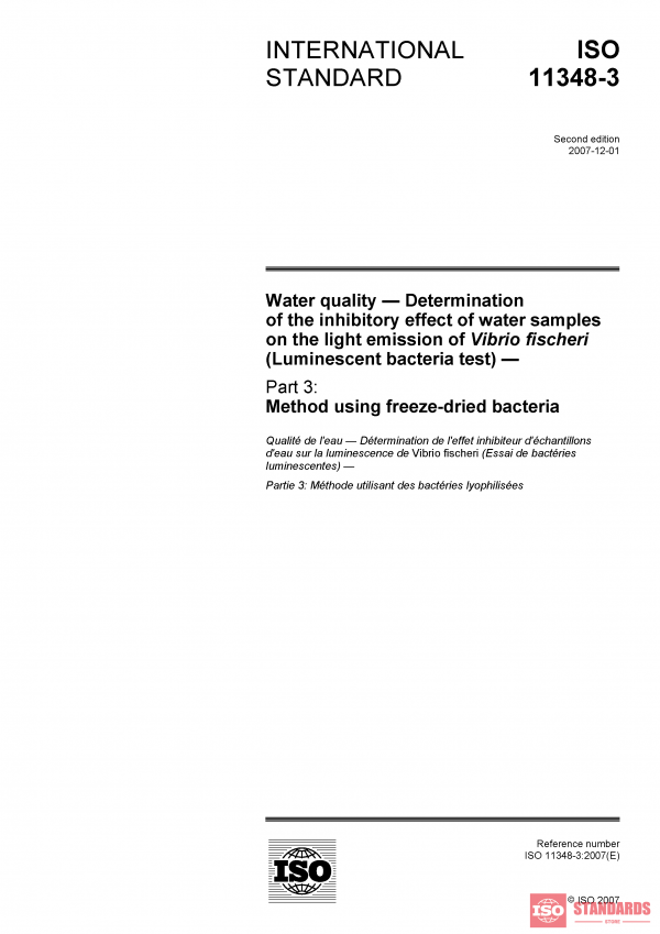 ISO 11348-3:2007 PDF