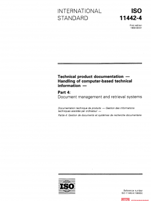ISO 11442-4:1993 PDF