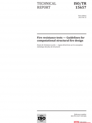 ISO/TR 15657:2013 PDF