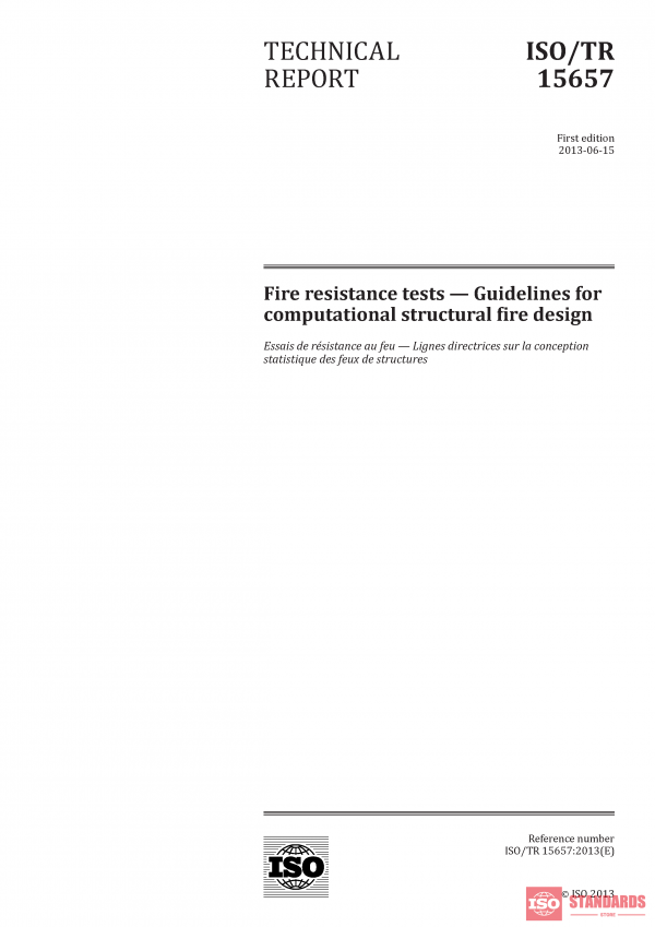 ISO/TR 15657:2013 PDF