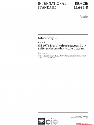 ISO/CIE 11664-5:2016 PDF