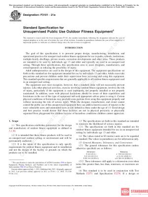 ASTM F3101 WG:21 PDF