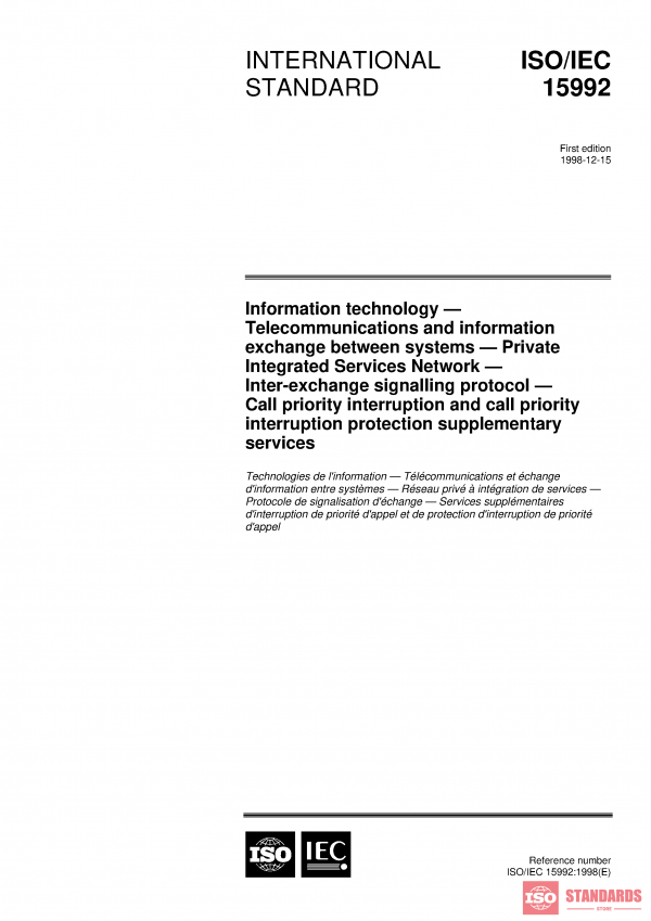 ISO/IEC 15992:1998 PDF