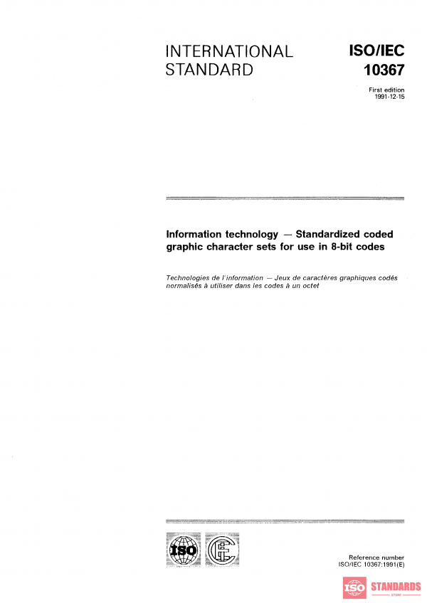 ISO/IEC 10367:1991 PDF
