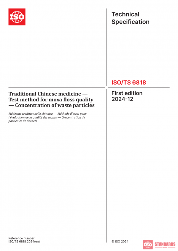 ISO/TS 6818:2024 PDF