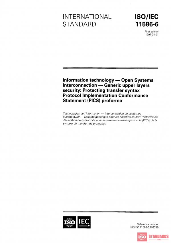 ISO/IEC 11586-6:1997 PDF