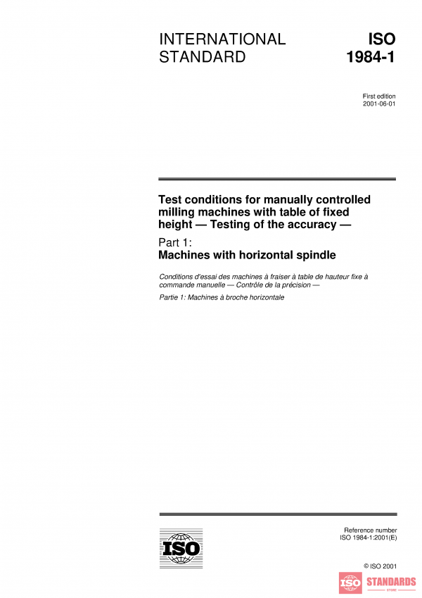 ISO 1984-1:2001 PDF