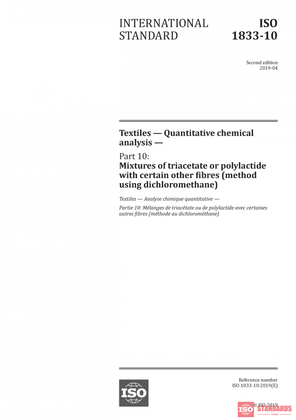 ISO 1833-10:2019 PDF