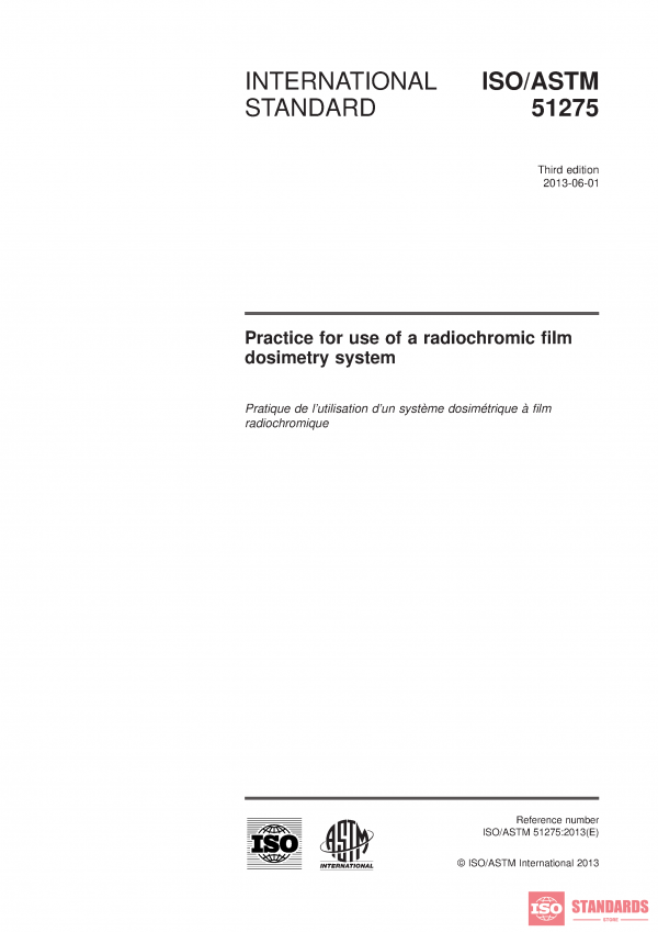 ISO/ASTM 51275:2013 PDF