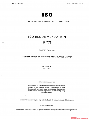 ISO/R 771:1968 PDF