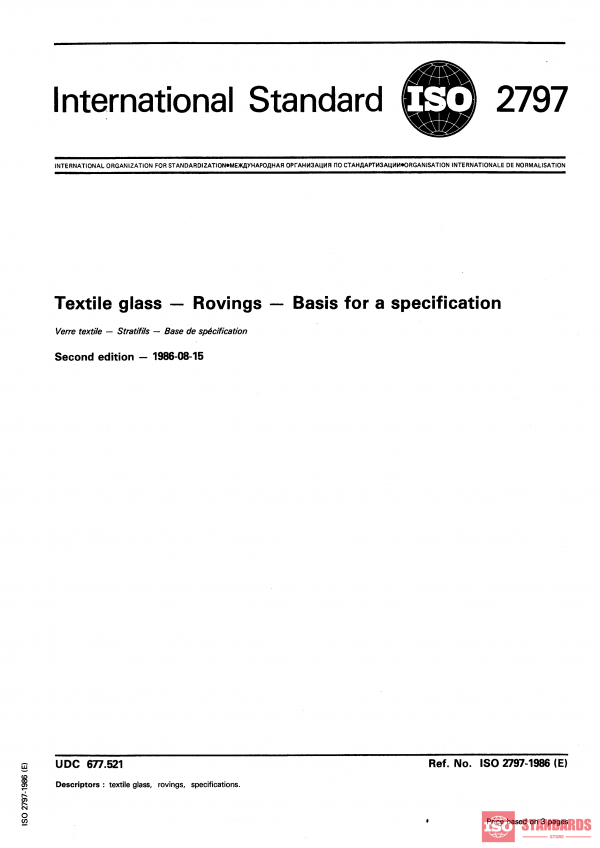 ISO 2797:1986 PDF
