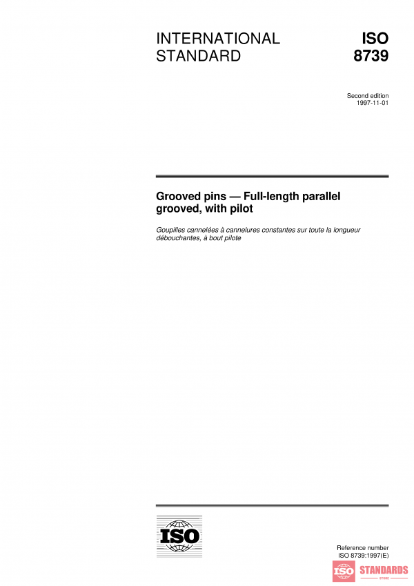 ISO 8739:1997 PDF