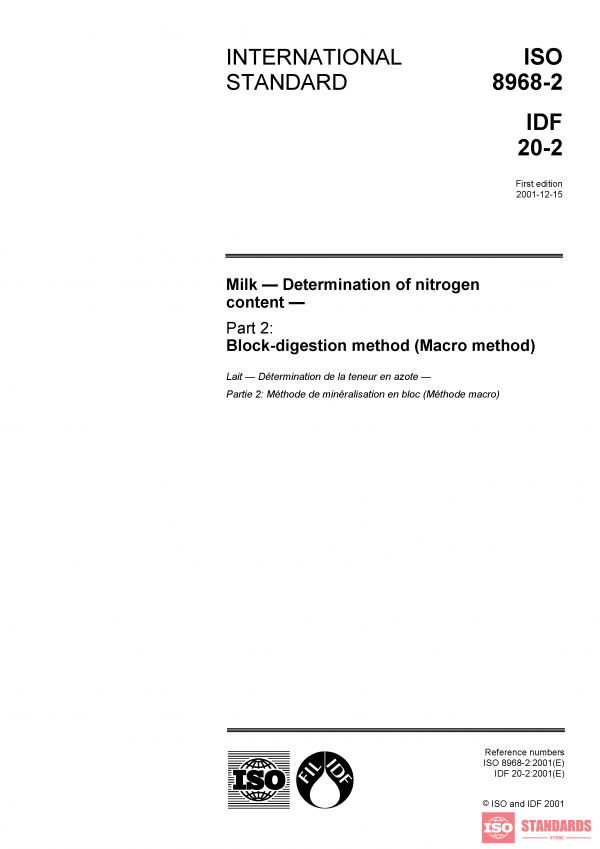 ISO 8968-2:2001 PDF