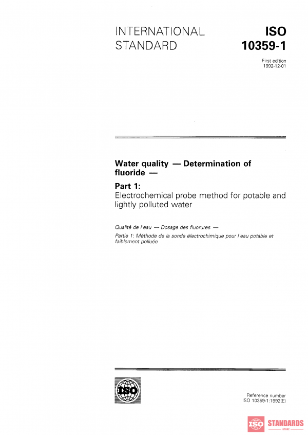 ISO 10359-1:1992 PDF