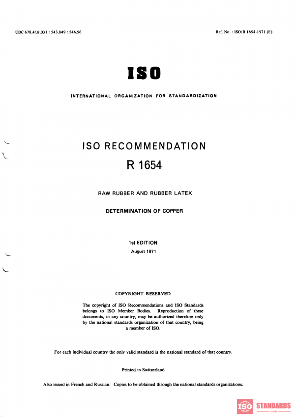 ISO/R 1654:1971 PDF
