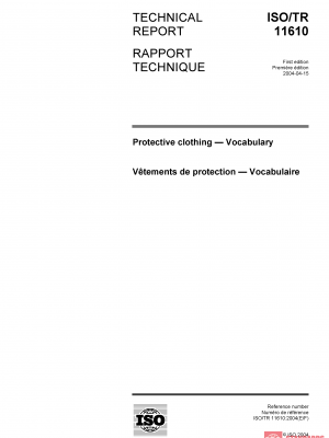 ISO/TR 11610:2004 PDF