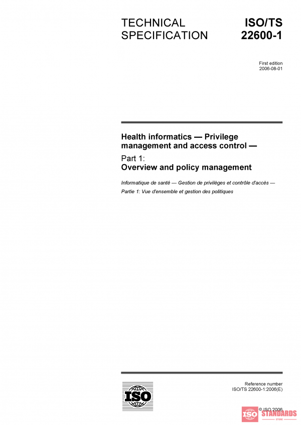 ISO/TS 22600-1:2006 PDF