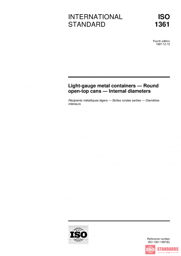 ISO 1361:1997 PDF