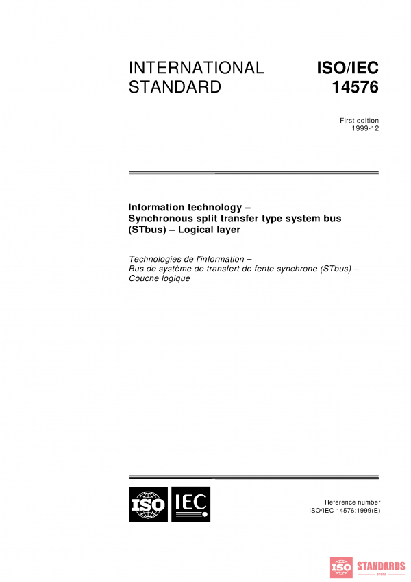 ISO/IEC 14576:1999 PDF