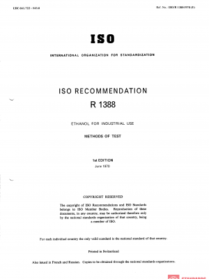 ISO/R 1388:1970 PDF