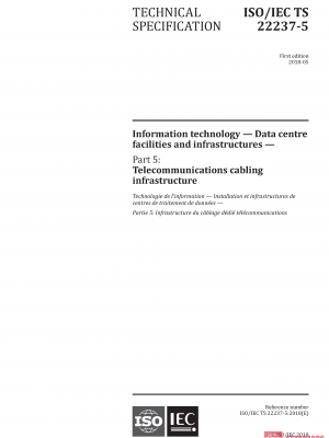 ISO/IEC TS  22237-5:2018 PDF
