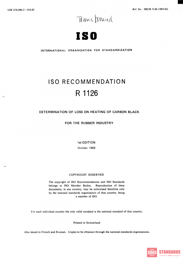 ISO/R 1126:1969 PDF