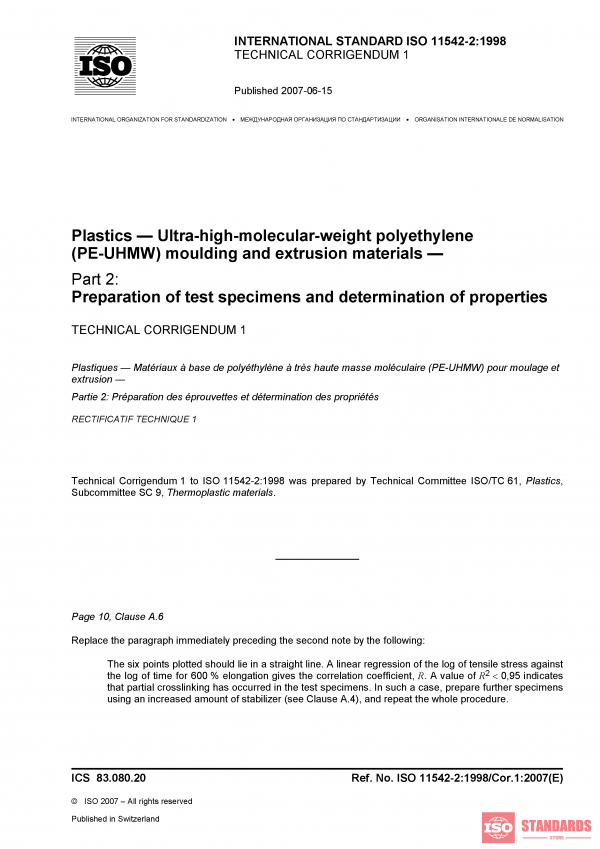 ISO 11542-2:1998/Cor 1:2007 PDF