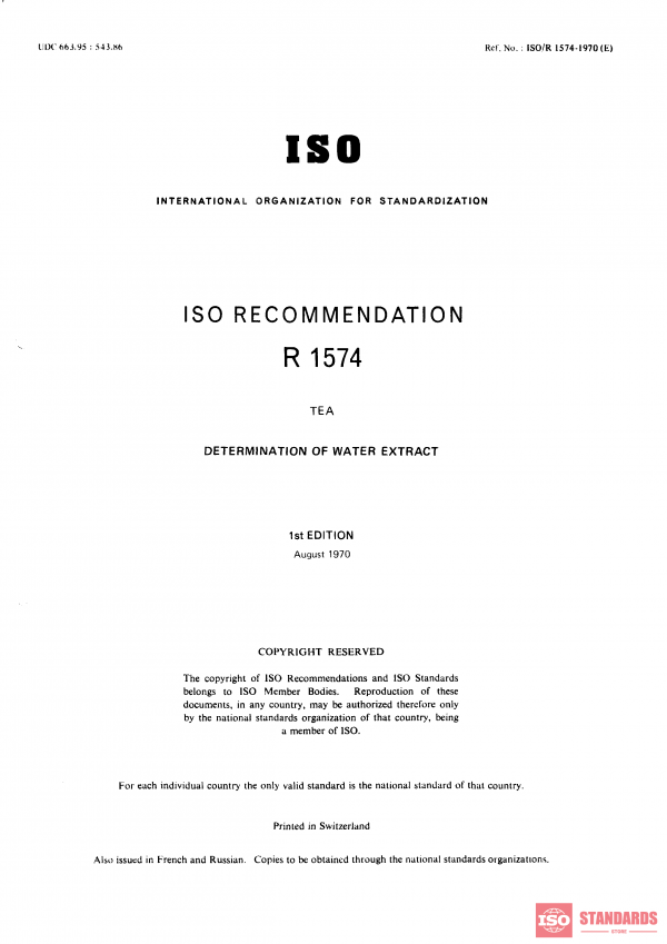 ISO/R 1574:1970 PDF