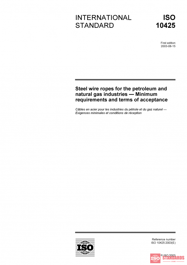 ISO 10425:2003 PDF