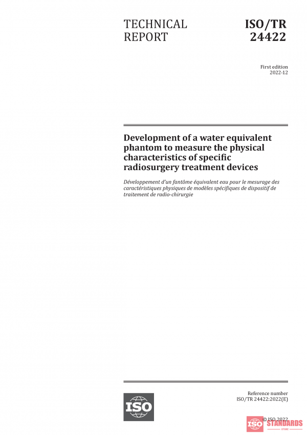 ISO/TR 24422:2022 PDF