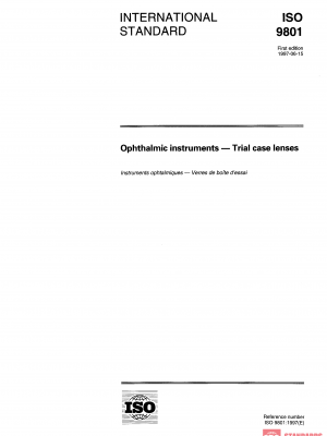 ISO 9801:1997 PDF