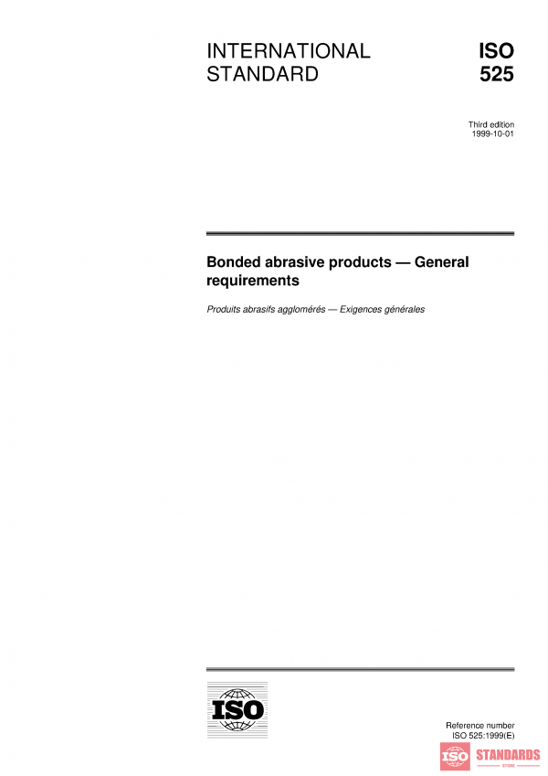 ISO 525:1999 PDF