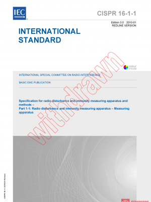 CISPR 16-1-1:2010 RLV PDF