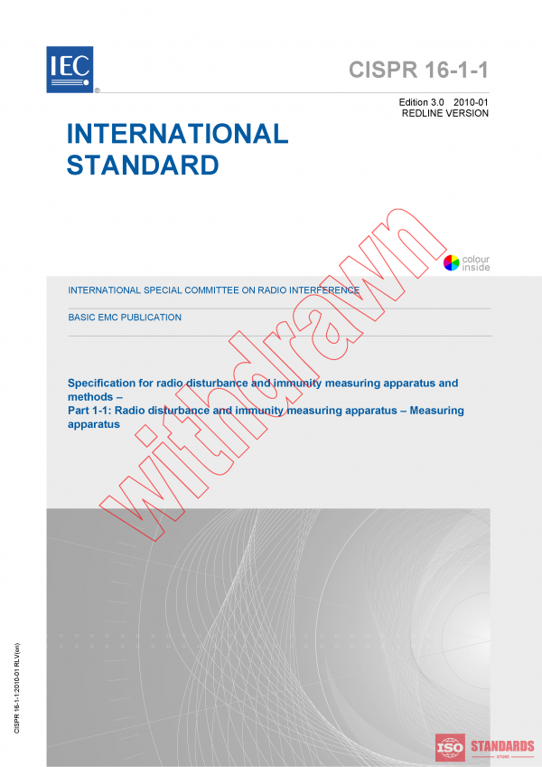 CISPR 16-1-1:2010 RLV PDF