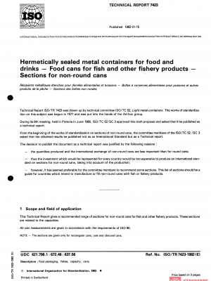 ISO/TR 7423:1982 PDF