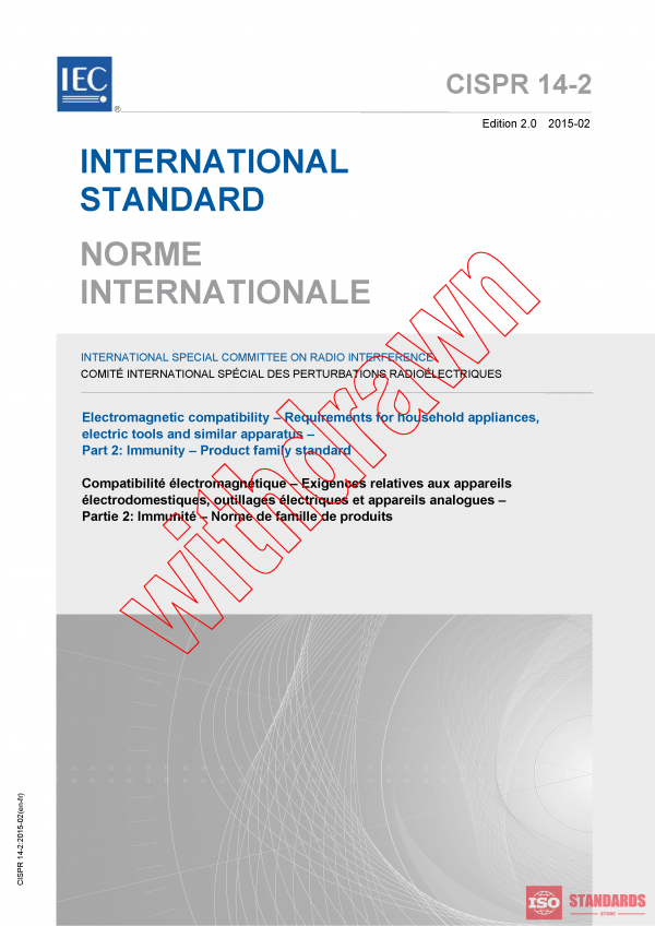 CISPR 14-2:2015 PDF