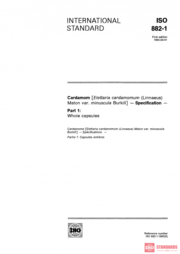ISO 882-1:1993 PDF