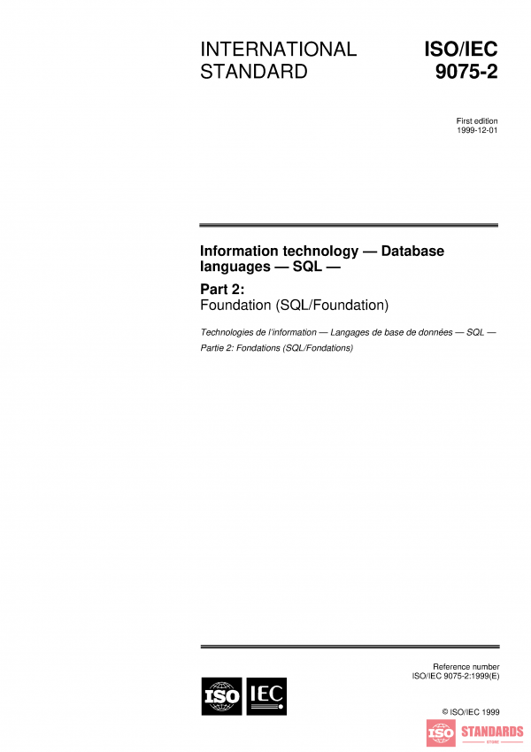 ISO/IEC 9075-2:1999 PDF