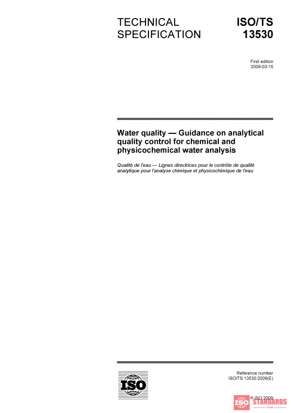 ISO/TS 13530:2009 PDF
