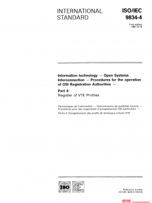 ISO/IEC 9834-4:1991 PDF