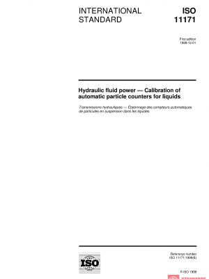 ISO 11171:1999 PDF