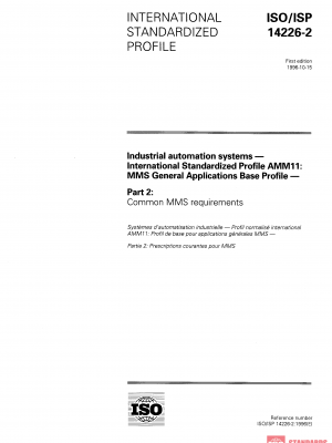 ISO/ISP 14226-2:1996 PDF