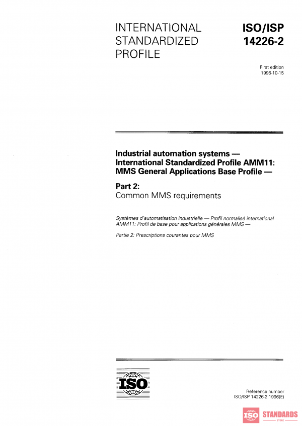 ISO/ISP 14226-2:1996 PDF